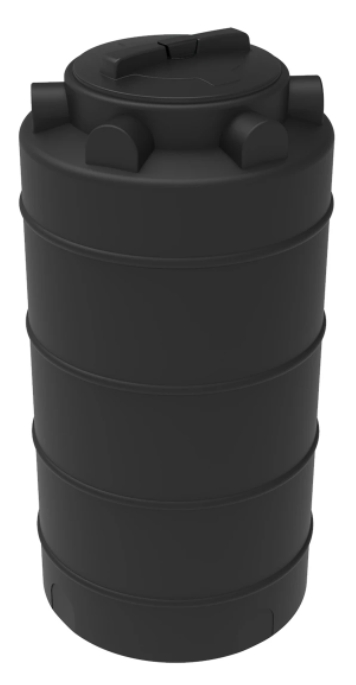 Емкость ЭВЛ-Т 200л черная (1130х 560х 560)