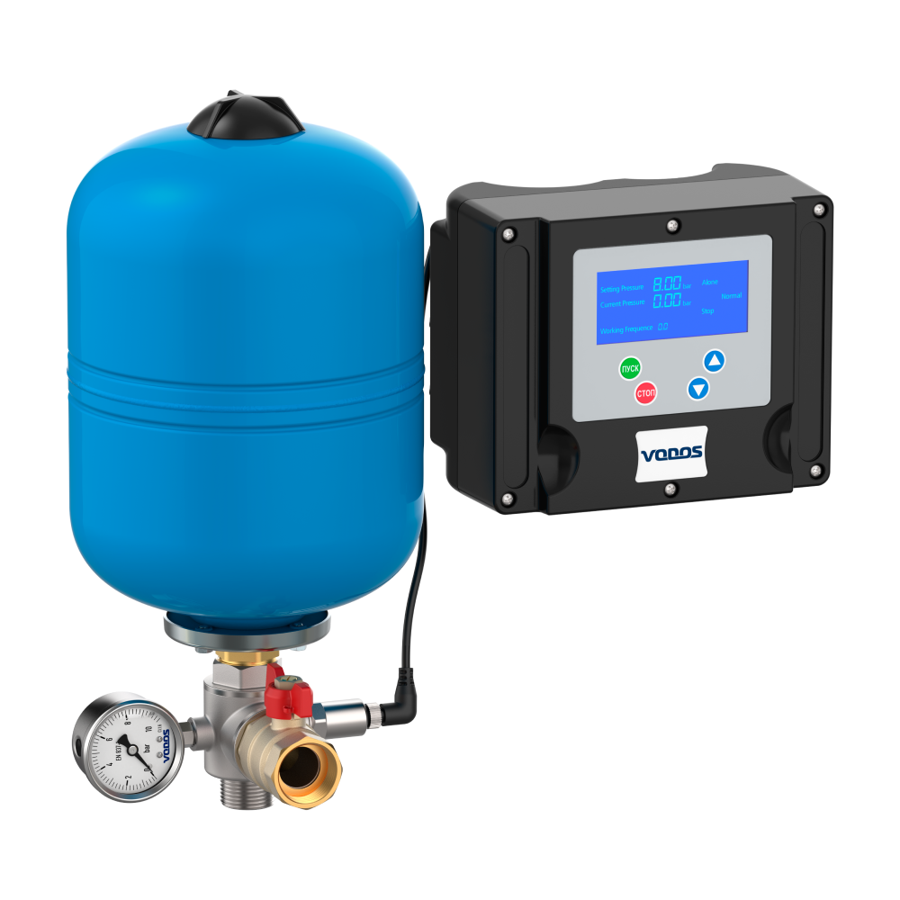 Комплект для поддержания постоянного давления VODOS Inverter PACK, 230В