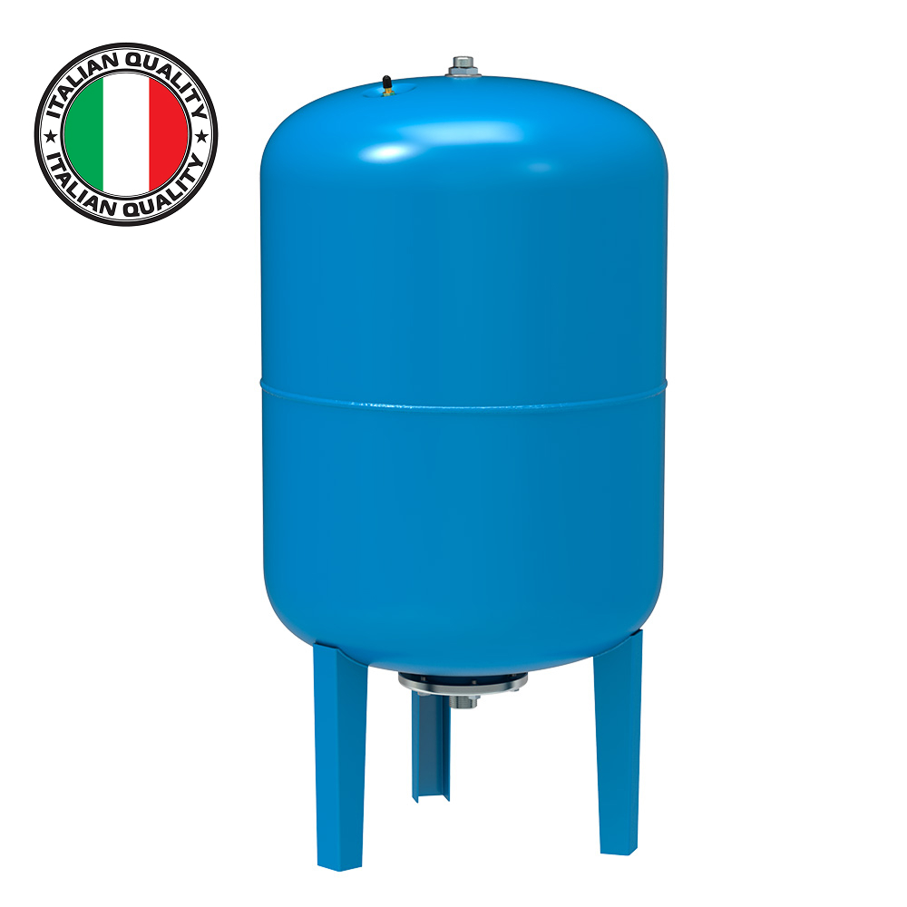 Гидроаккумулятор VODOS SIMPLE 100 VERT (100 литров, 10bar, G1", +99°C,  мембрана EPDM SE.FA Italy)