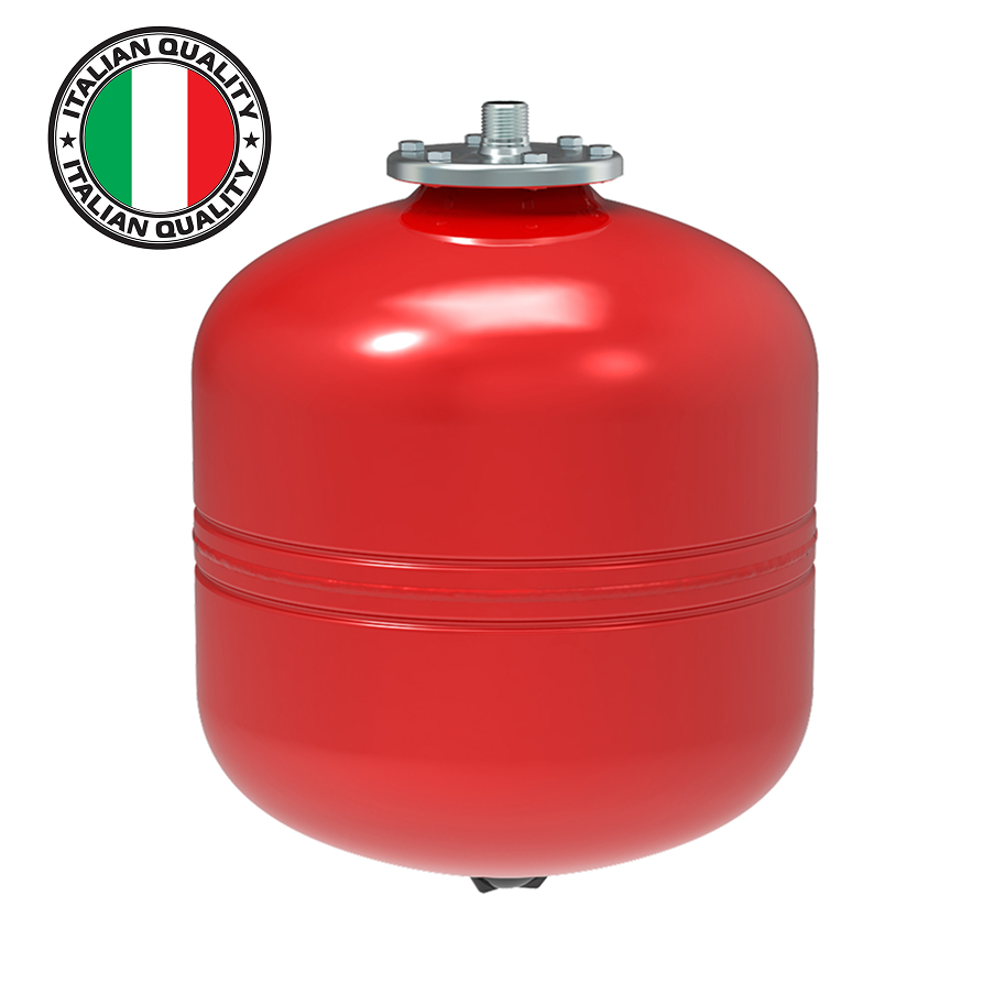 Бак мембранный для отопления VODOS HEAT 12л  ( 5bar, G 3/4 `` НР, мембрана EPDM +100`C  SE.FA  Italy)