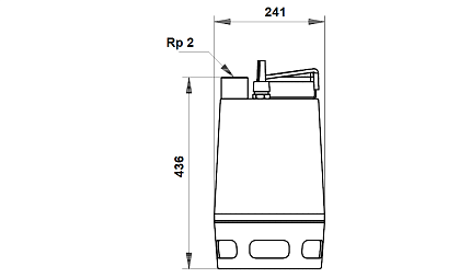 Насос  AP 50.50.08.A3  1,2/0,8kW  2,0A  3х400V 50Hz Grundfos