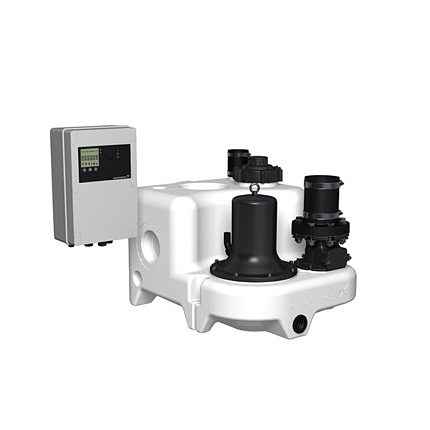 Канализационная установка MULTILIFT M 24.3.2  100 l  DN100/80  3,0/2,4kW  5,5A  ~3x400V 50Hz  2860/min Grundfos