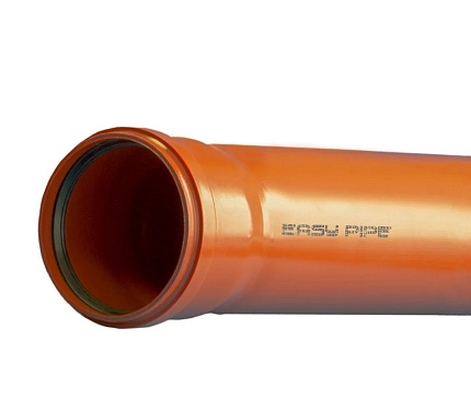 Труба НАРУЖ. EASY PIPE с раструбом 110х3,4х2000