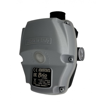 Пресс-контроль Italtecnica BRIO CROSS (c кабелем)  макс. 230V 12A 50-60 Гц IP65 c перезапуском, угловое подключение.
