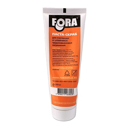 Fora Паста-скраб для очистки рук 200гр