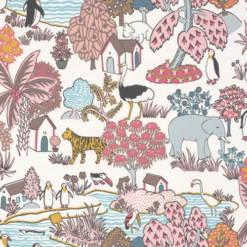 Обои Little Greene Storybook Papers 0231ANCONFE