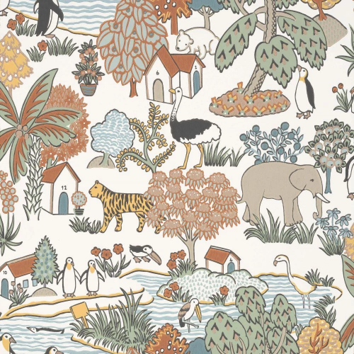 Обои Little Greene Storybook Papers 0231ANPEAZZ