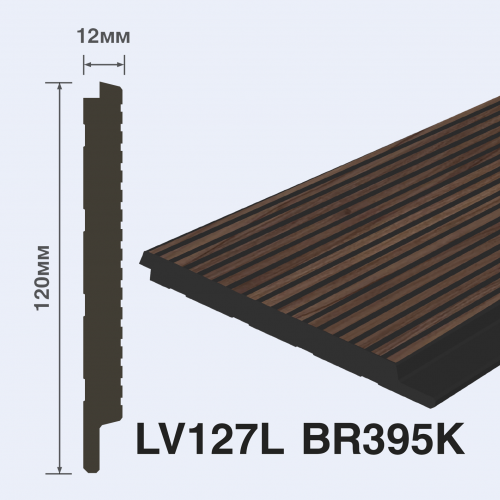 Лепнина Hi Wood Декоративные панели LV127L BR395K