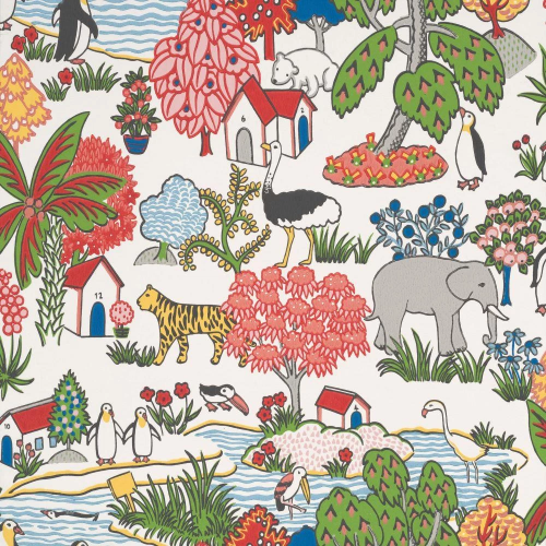 Обои Little Greene Storybook Papers 0231ANATOMI