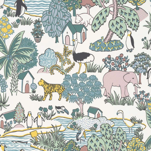 Обои Little Greene Storybook Papers 0231ANFLORE