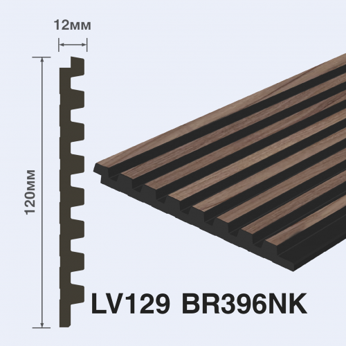 Лепнина Hi Wood Декоративные панели LV129 BR396NK