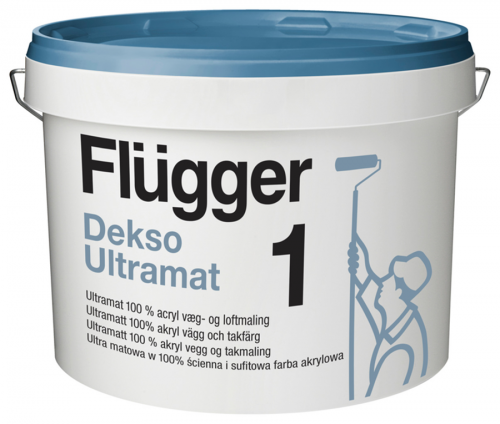 Акриловая краска Flugger Dekso 1 (Флюгер дексо 1)
