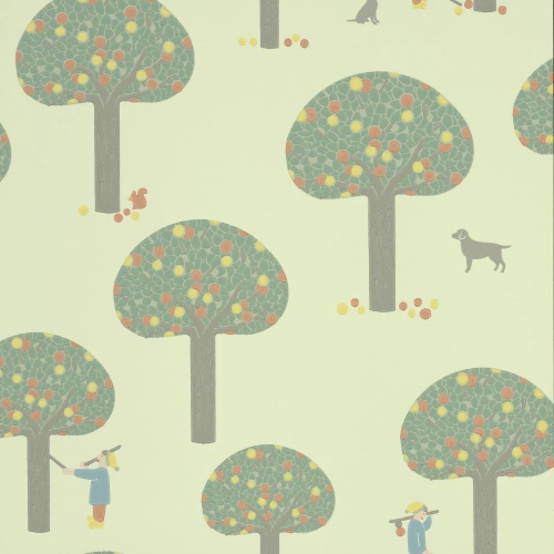 Обои Little Greene Storybook Papers 0231ROPEAGR