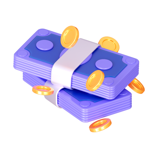 YooMoney payment icon in 3D style
