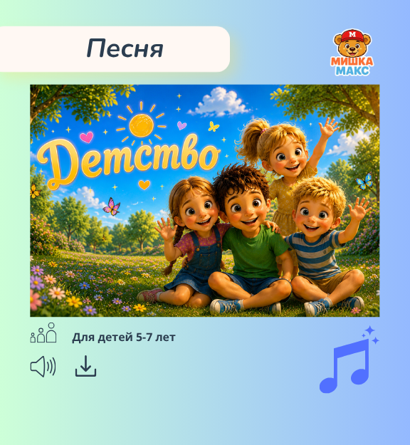 Песня "Детство"