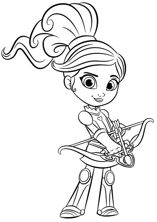 Нелла с луком