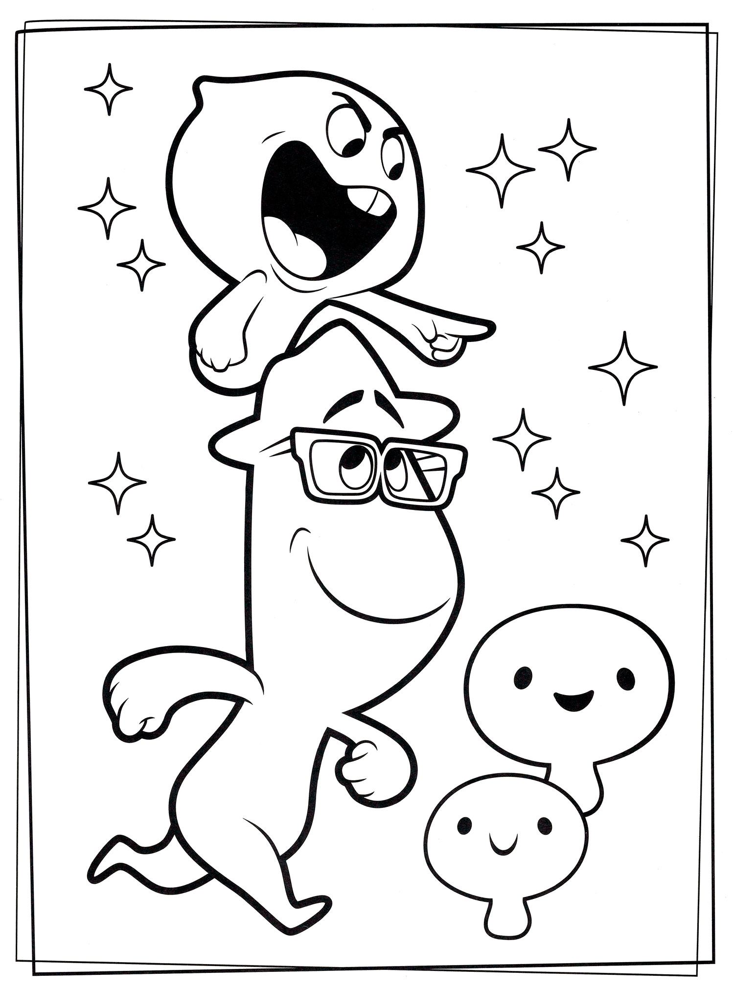 Раскраска Джо катает 22