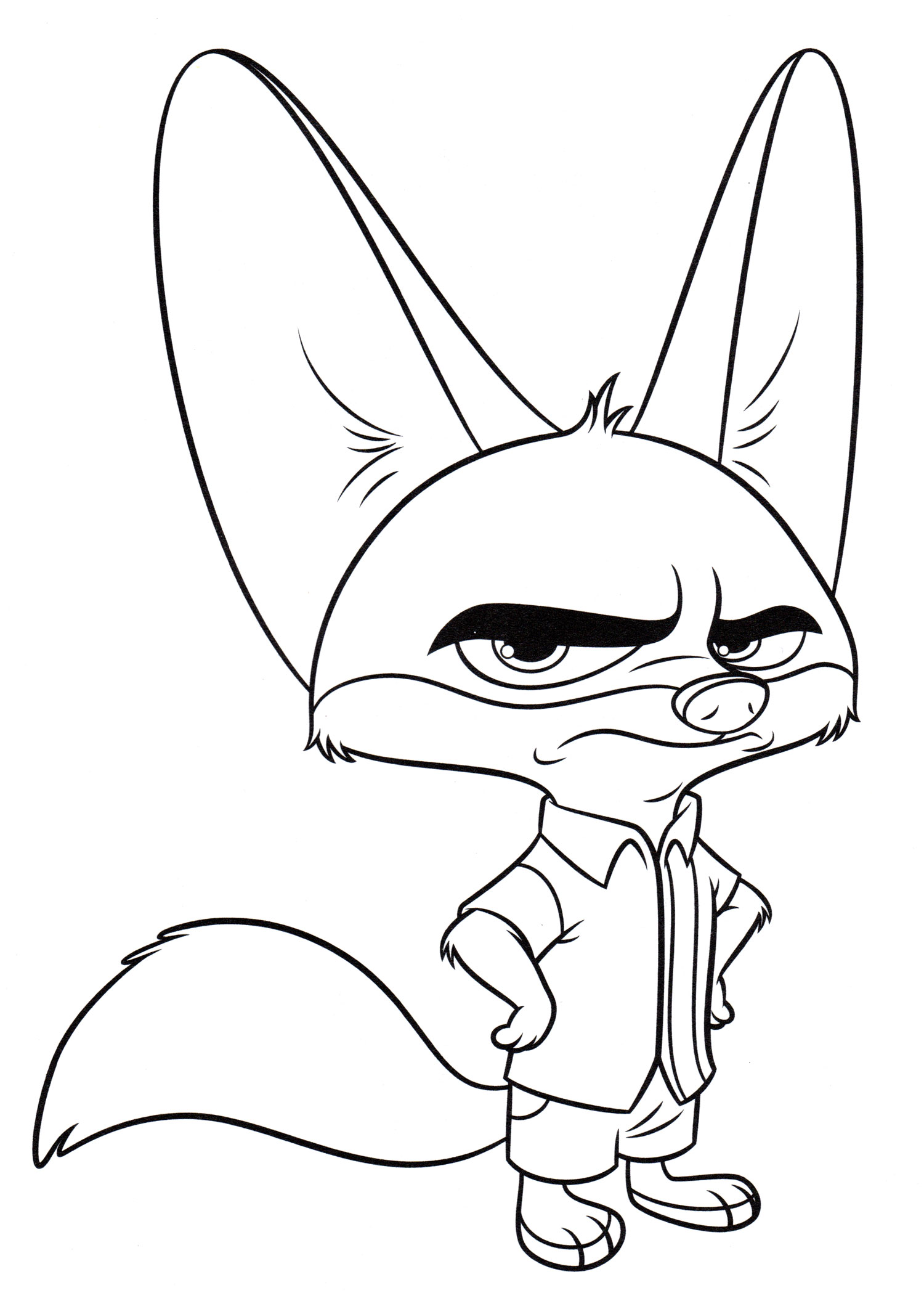 Раскраска Финник