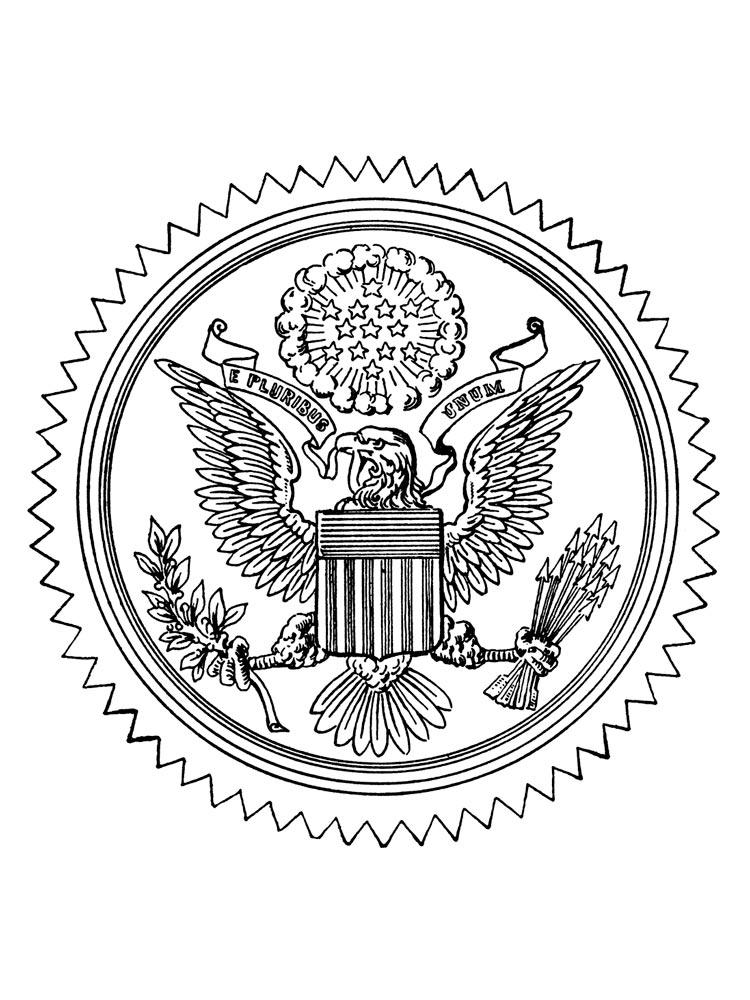 Раскраска Гербы 2