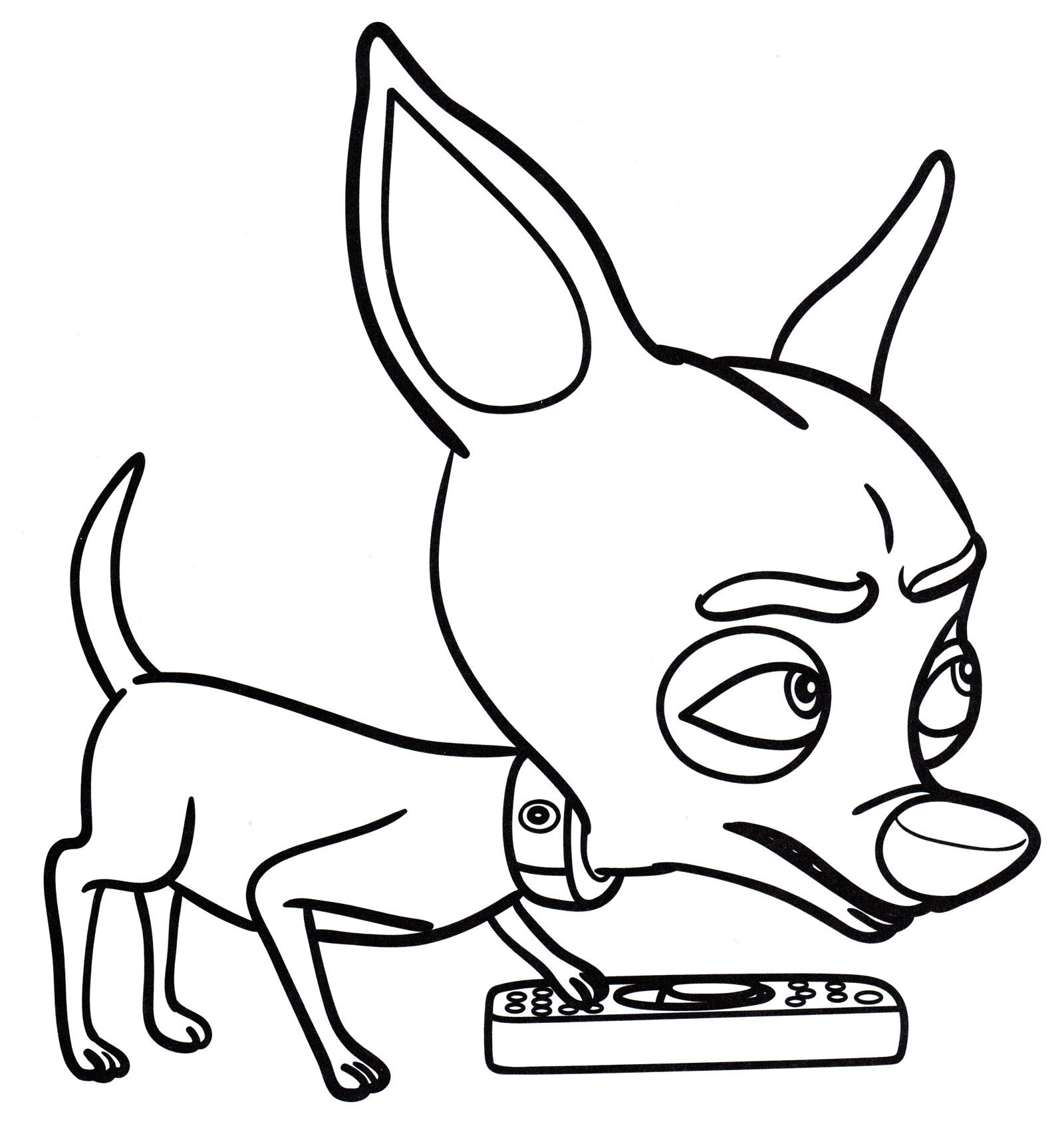 Раскраска Кусачка