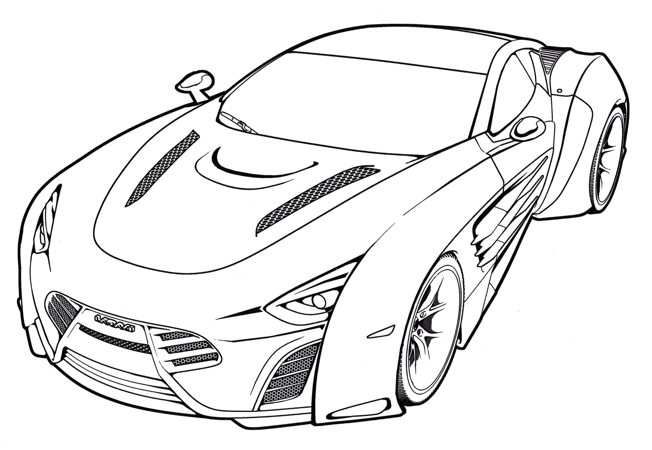 Раскраска Laraki Epitome Concept