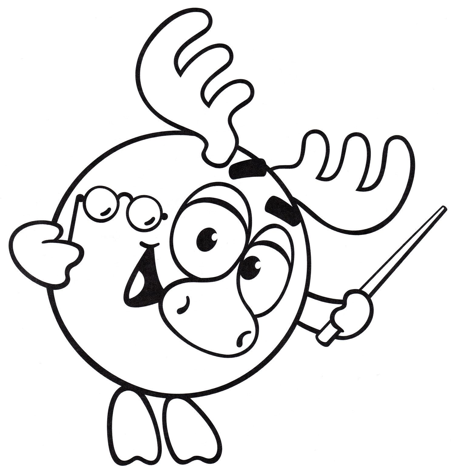 Раскраска Лосяш