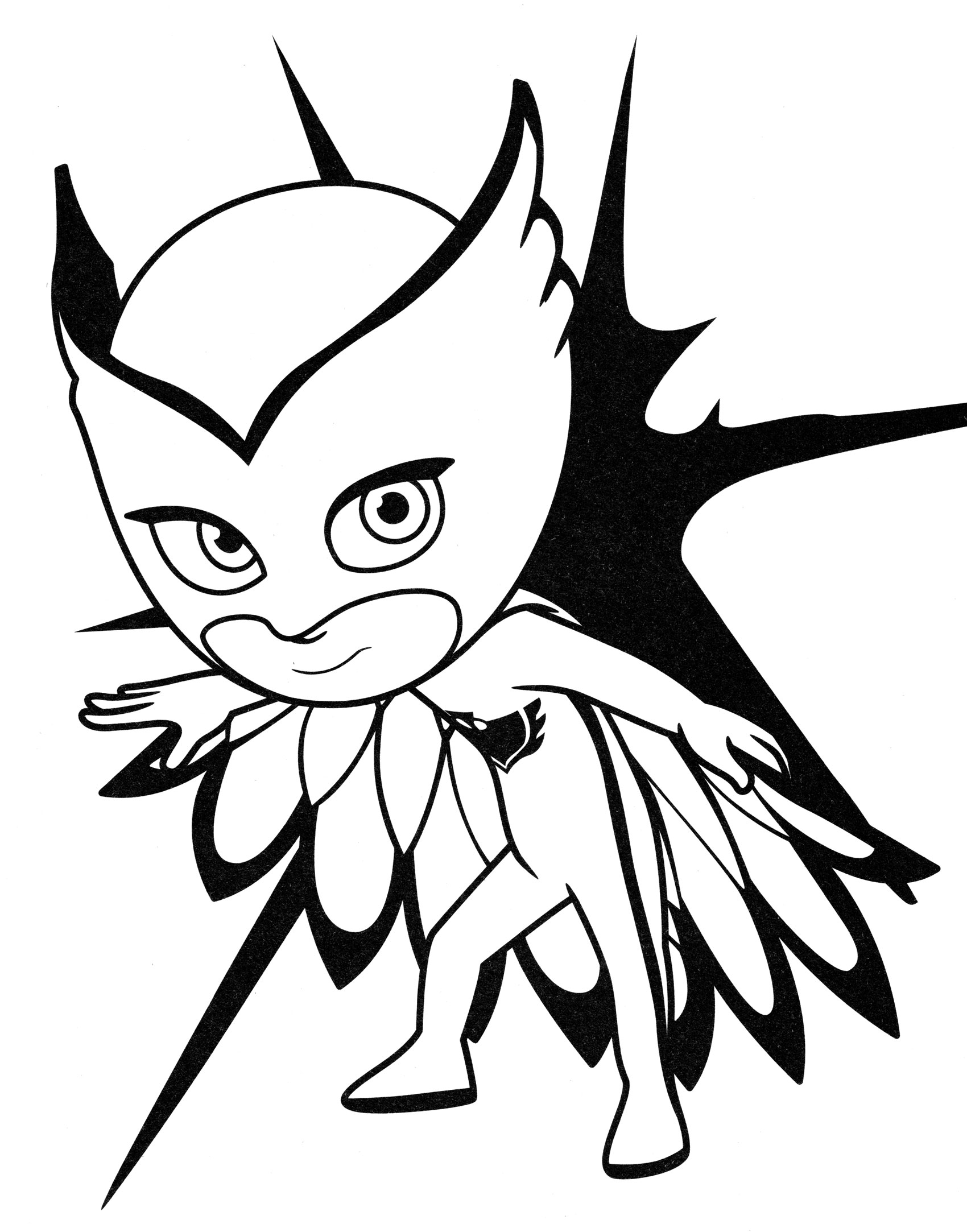 Раскраска Ловкая Алетт