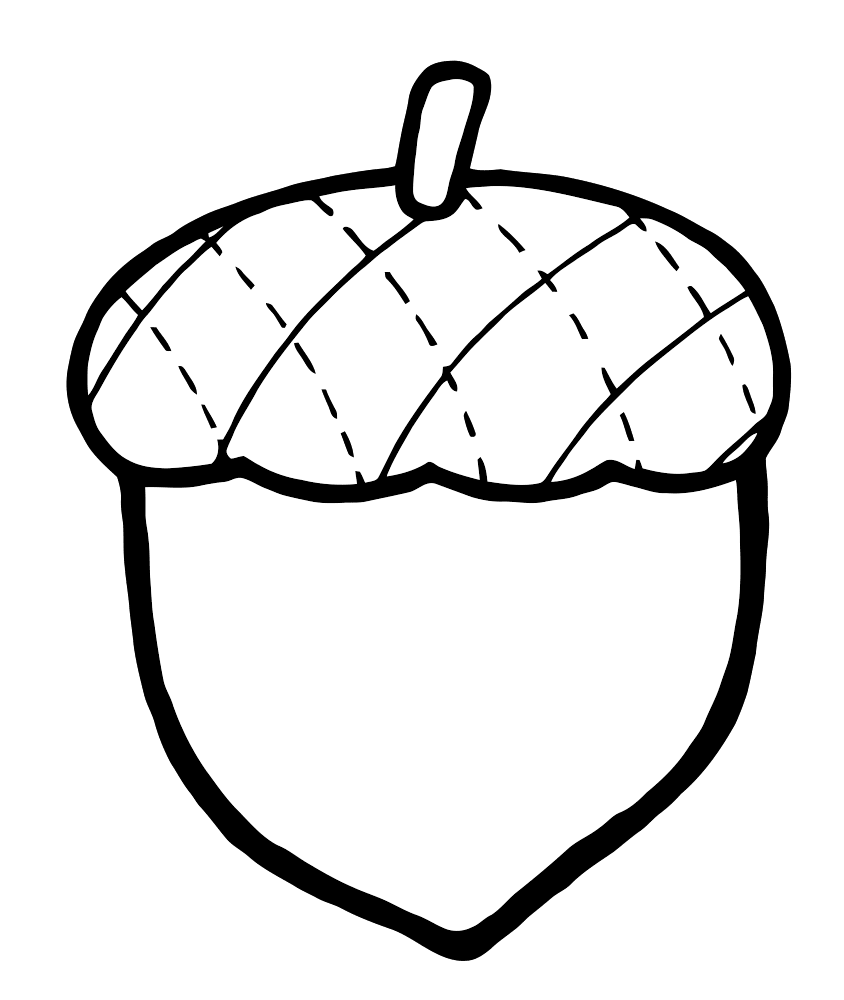 Раскраска Орехи