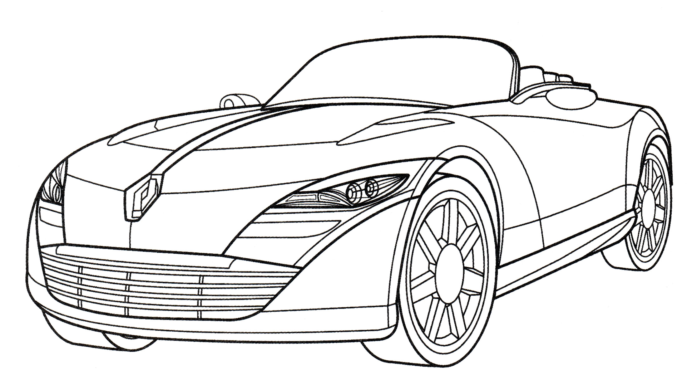 Раскраска Renault Nepta