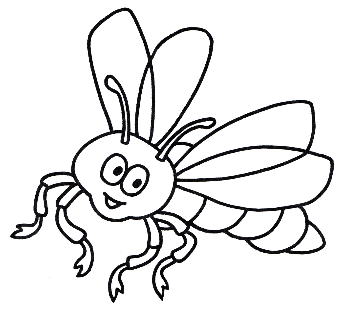 Раскраска Светлячок