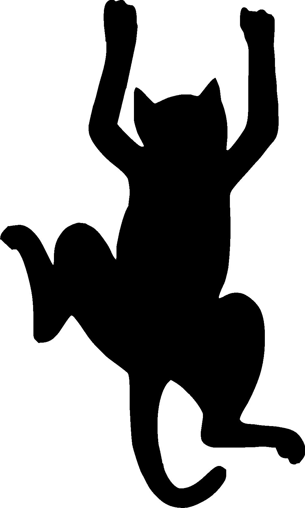 Силуэт кота