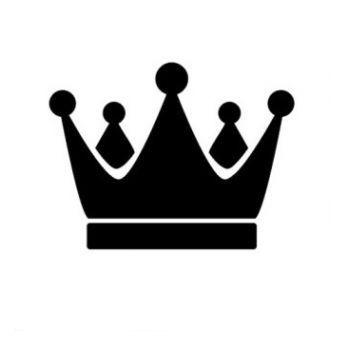 Трафарет Корона для мальчика