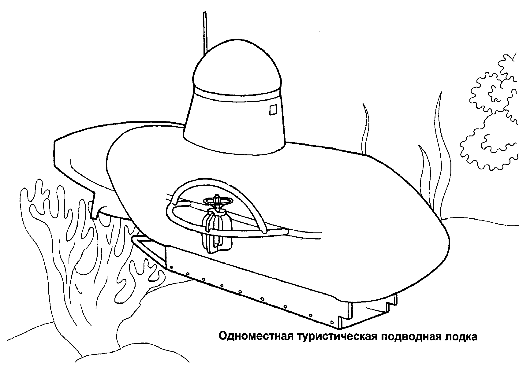 Туристическая подводная лодка