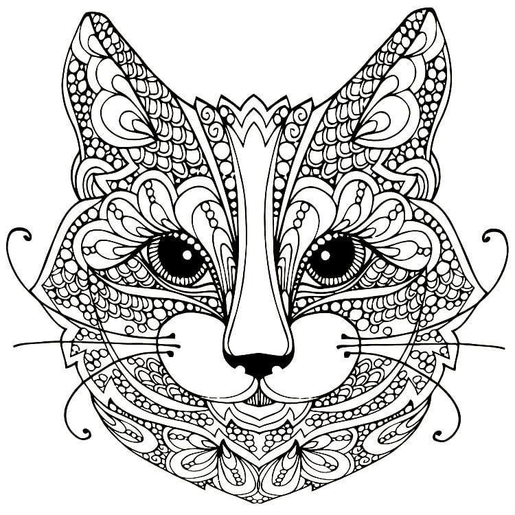 антистресс кошка голова