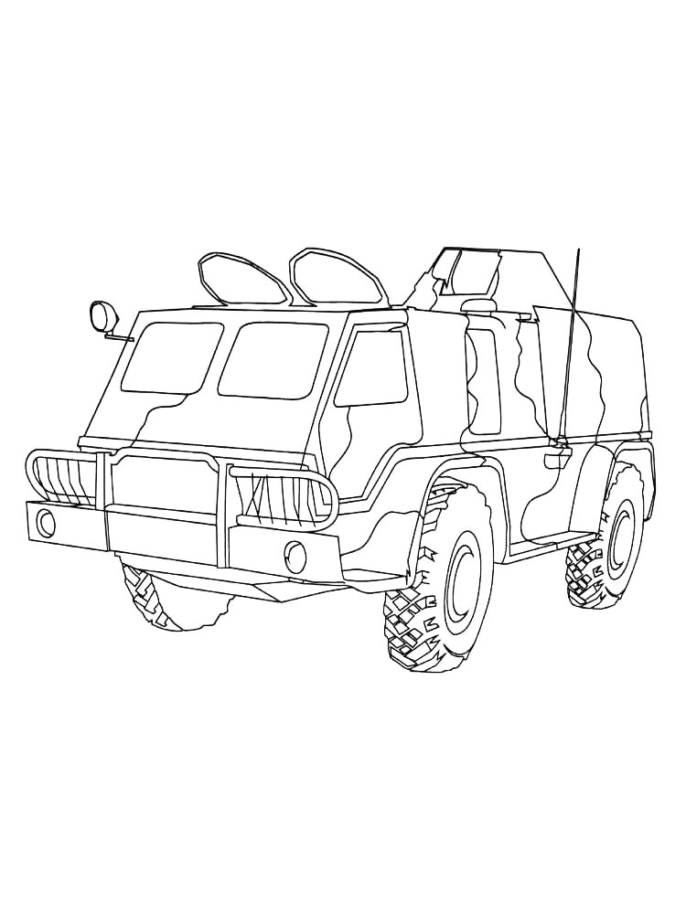 Армейский БТР