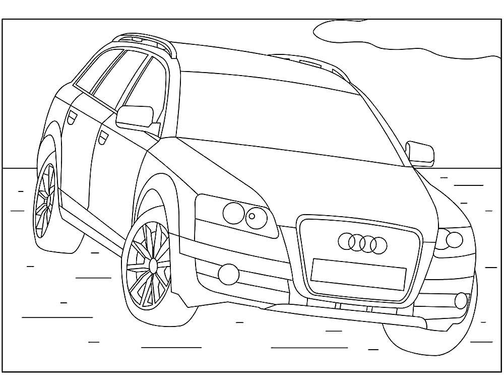Автомобиль Ауди 2