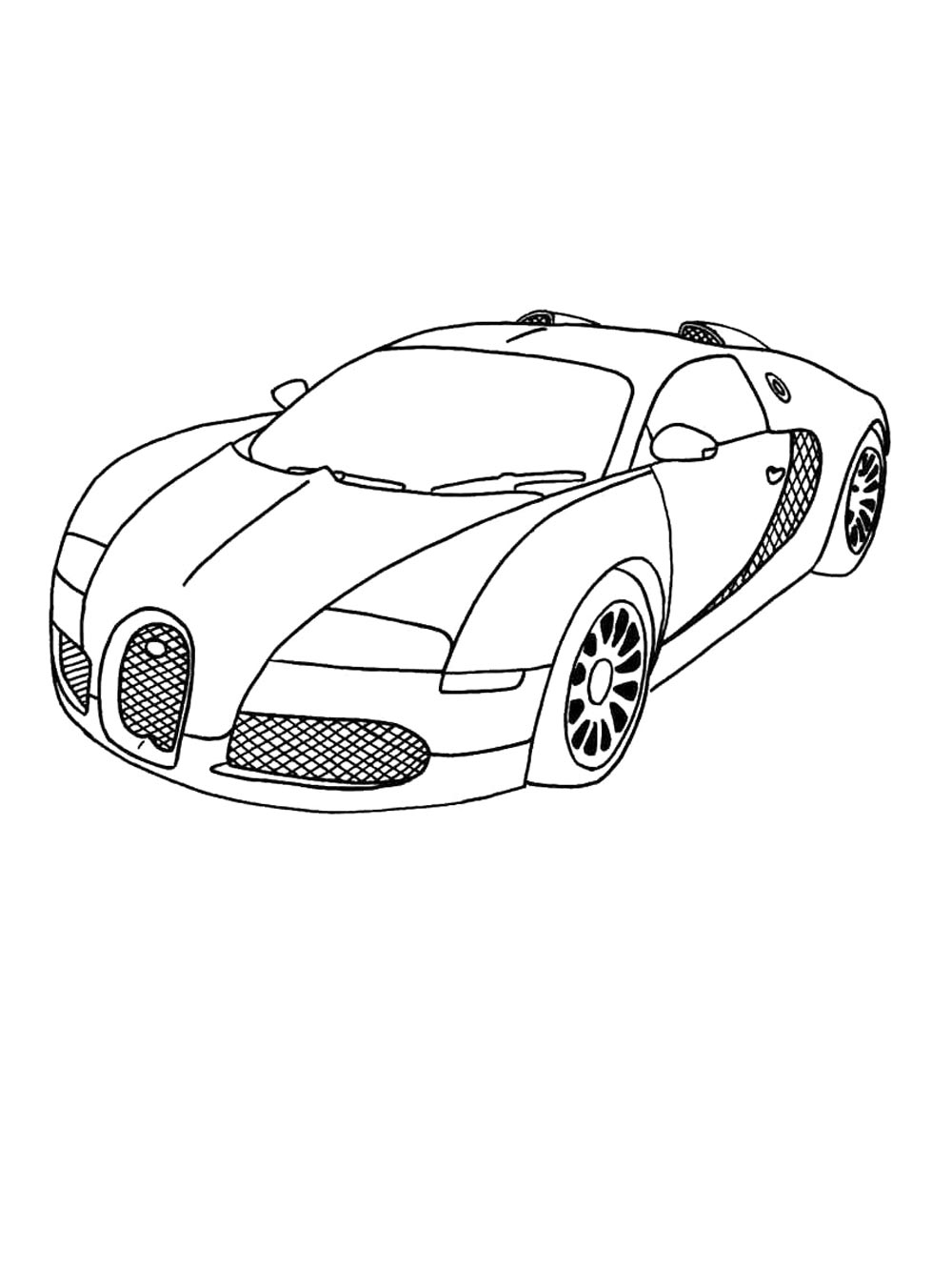 Автомобиль Бугатти 2