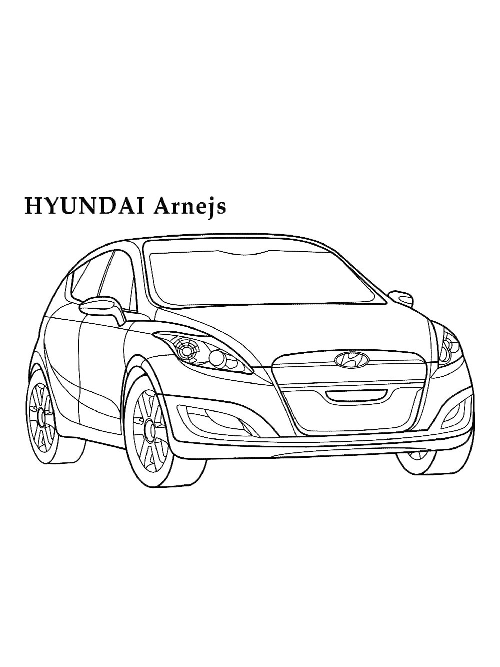 Автомобиль Хендай 2