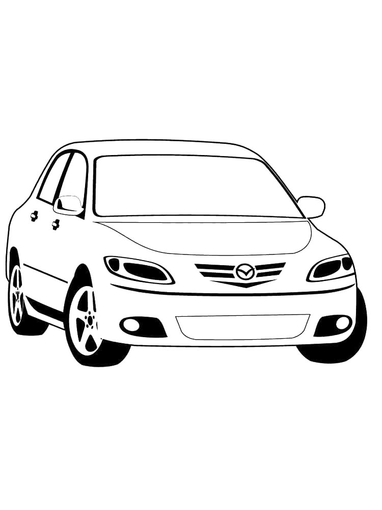 Автомобиль Мазда 2
