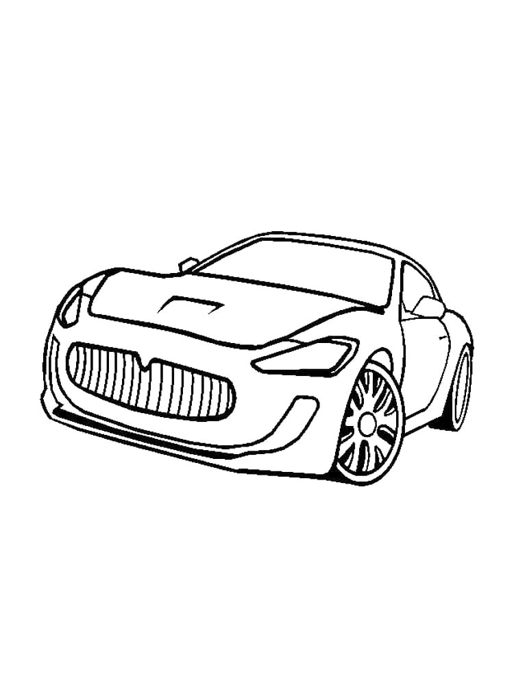 Автомобиль Мазерати