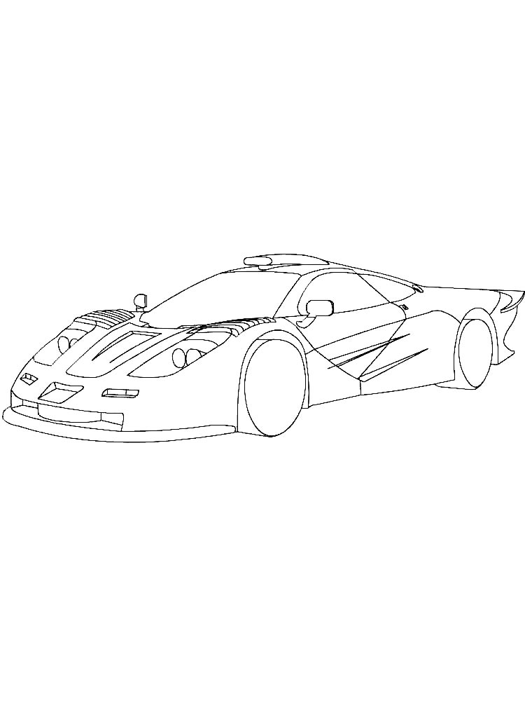 Автомобиль McLaren F1