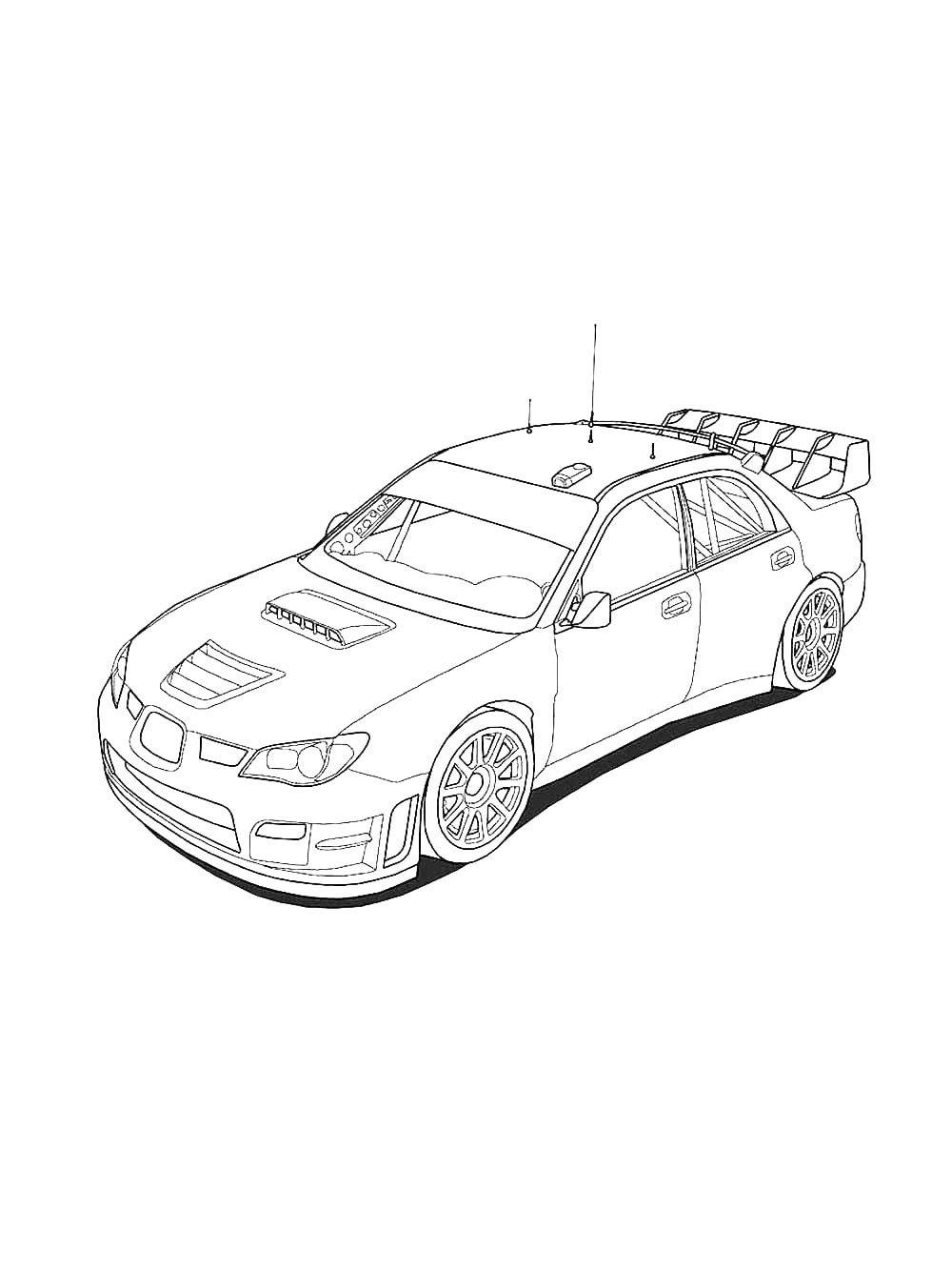 Автомобиль Субару 2