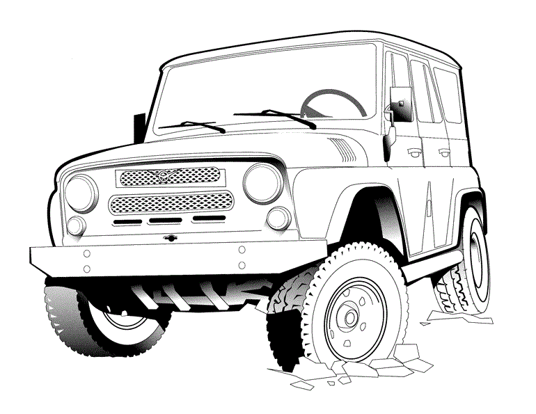 автомобиль уаз