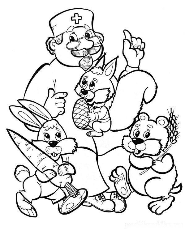 Айболит и животные