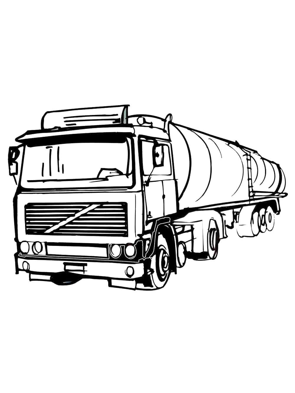 Бензовоз Volvo
