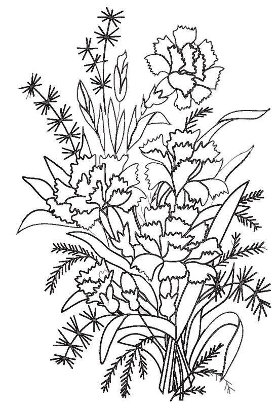 Букет гвоздик