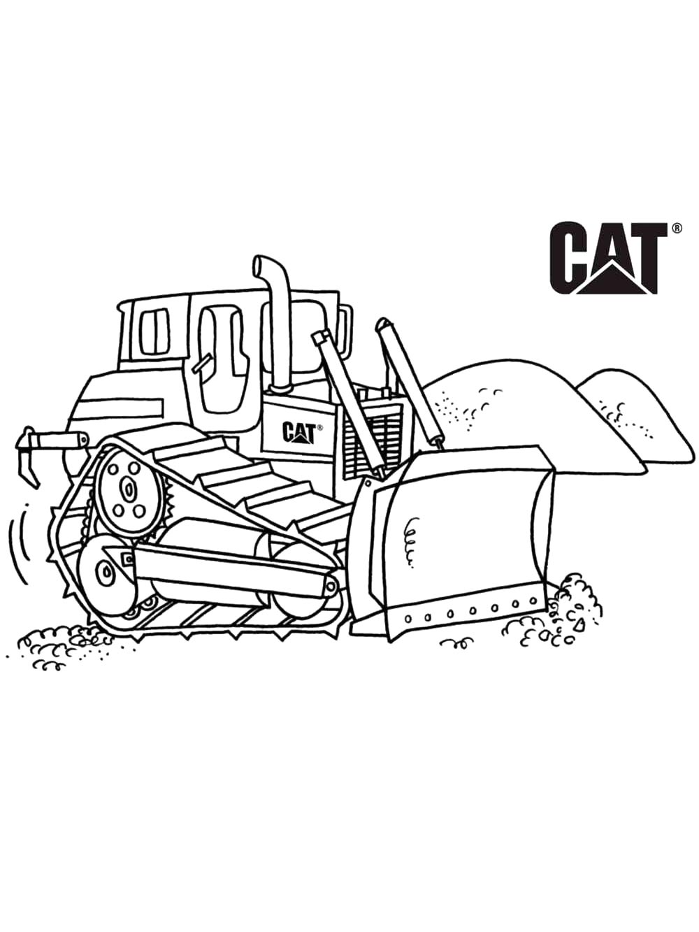 Бульдозер CAT