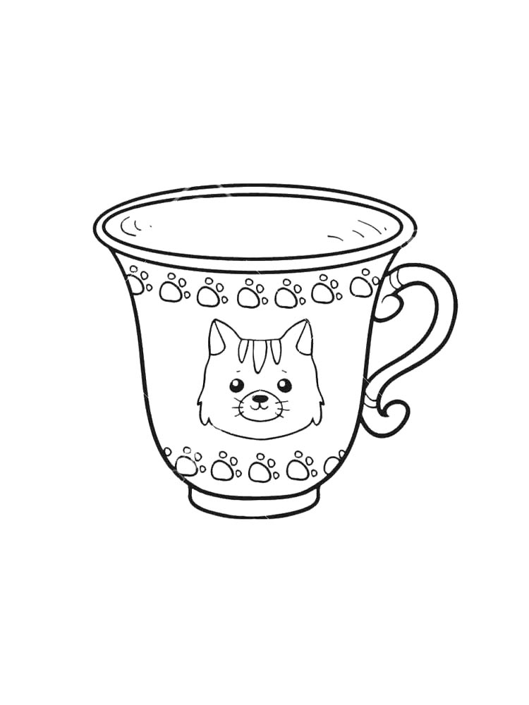 Чашка с котиком