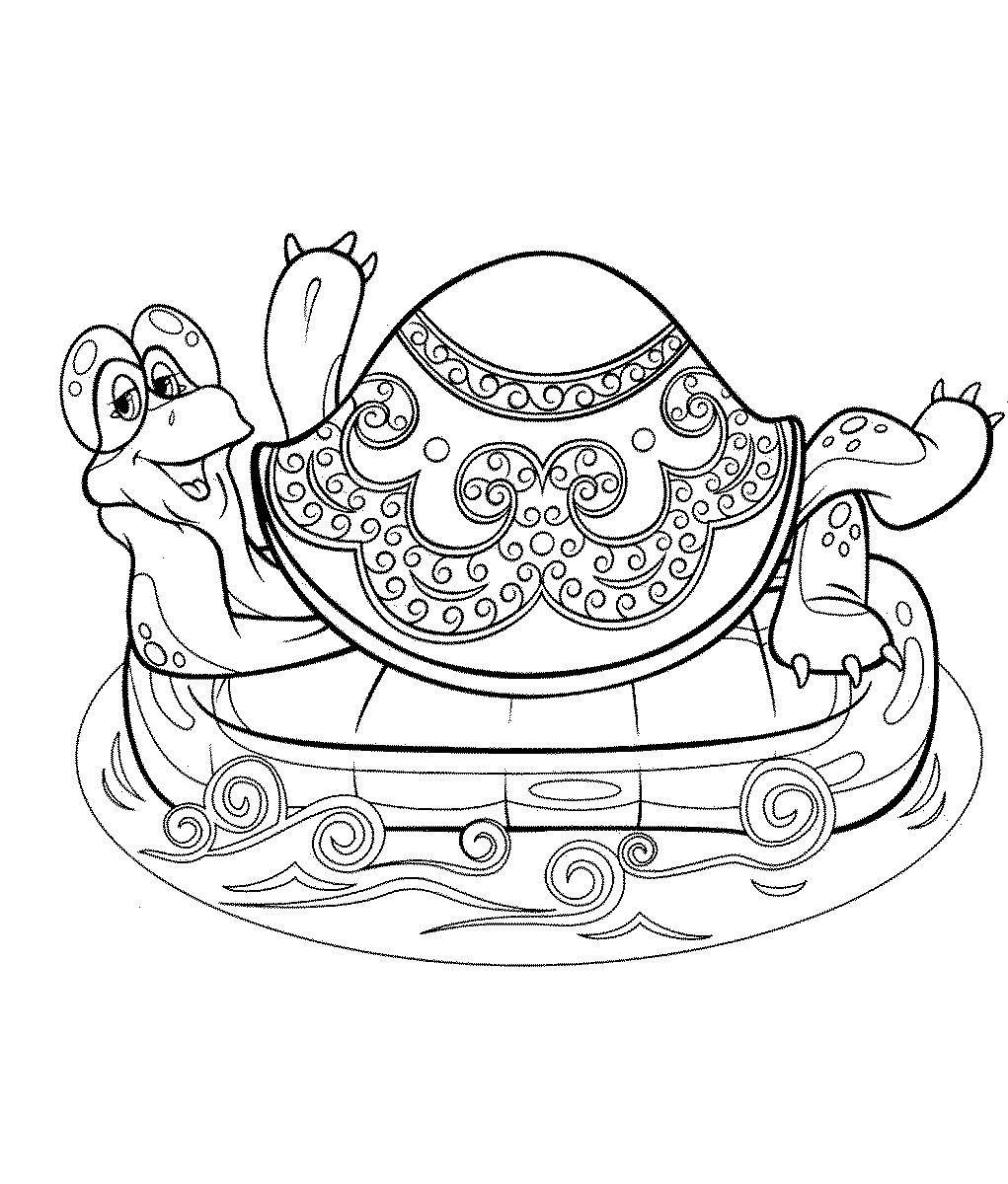 Черепашка отдыхает