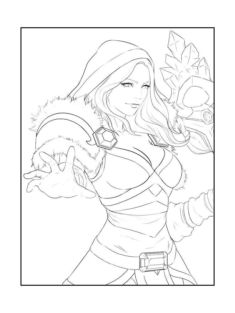 Crystal Maiden Дота